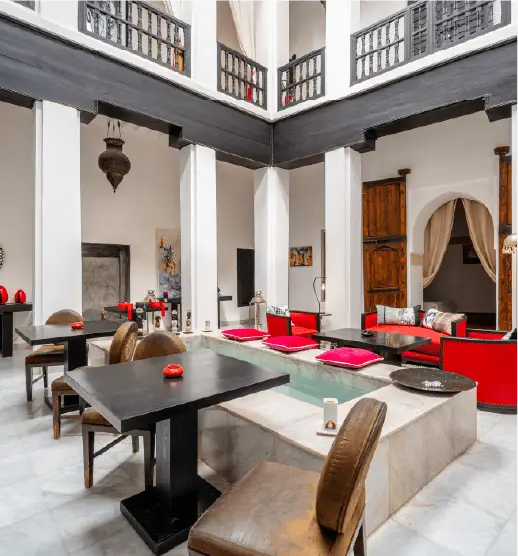Spacious riad in Rabat medina