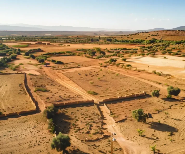 a plot of land in morocco